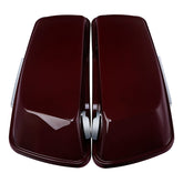 HR3 Billiard-Burgundy CVO Stretched Saddlebags For 14-23 Harley Touring